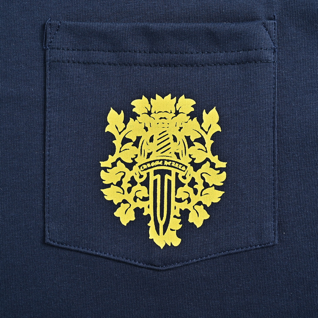 Chrome Hearts Long-Sleeve Top 035 - Navy - view 4