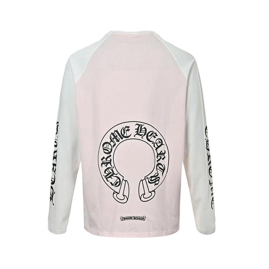 Chrome Hearts Long-Sleeve Top 033 - White / Pink - view 1