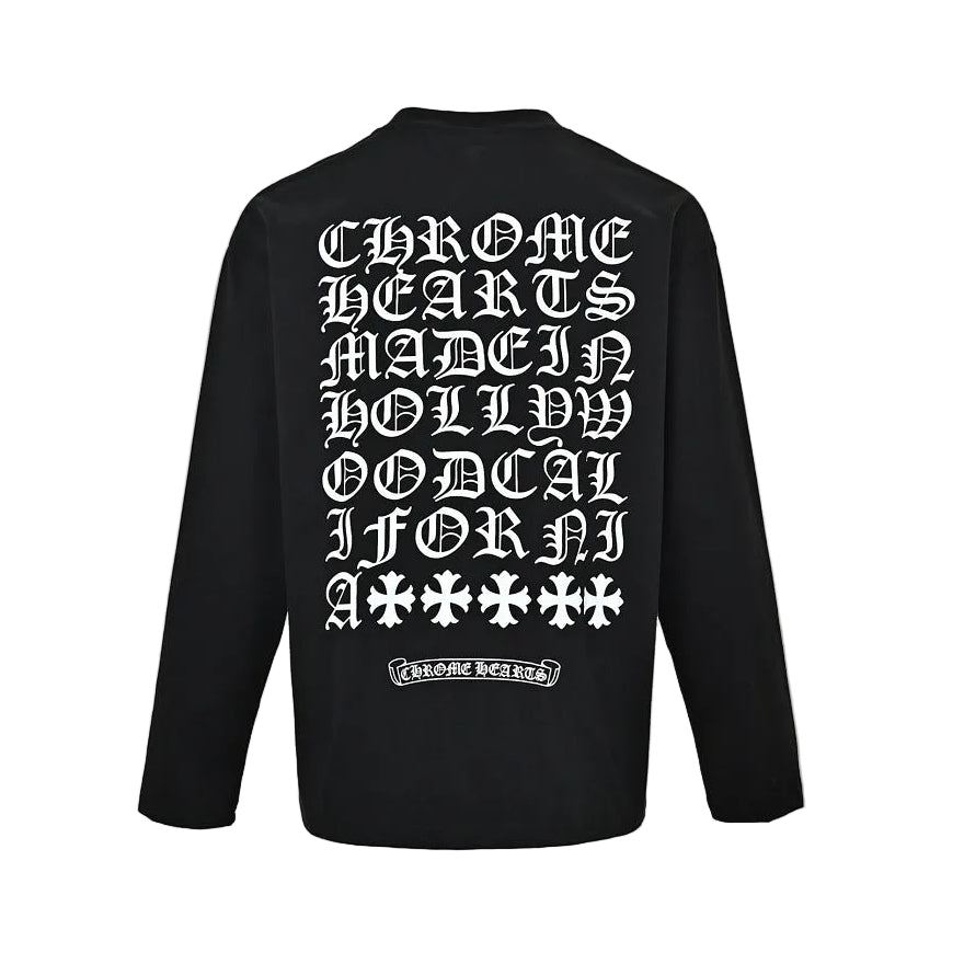 Chrome Hearts Long-Sleeve Top 027 - Black - view 2