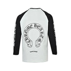 Chrome Hearts Long-Sleeve Top 025 - White / Black - view 1