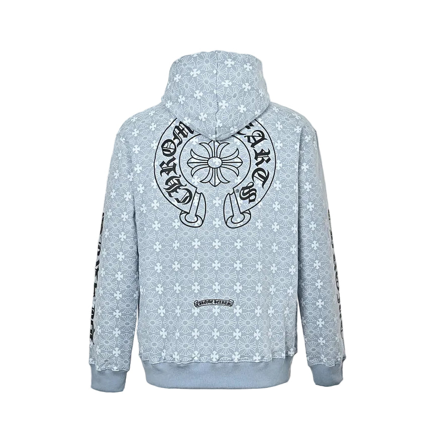 Chrome Hearts Hoodie 024 - Light Blue - view 1