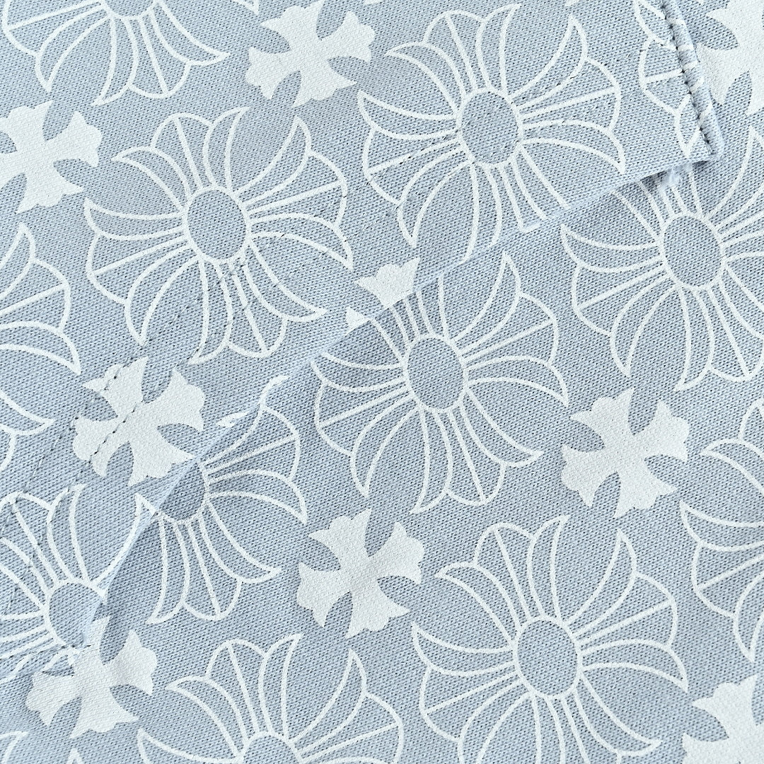 Chrome Hearts Hoodie 024 - Light Blue - view 4