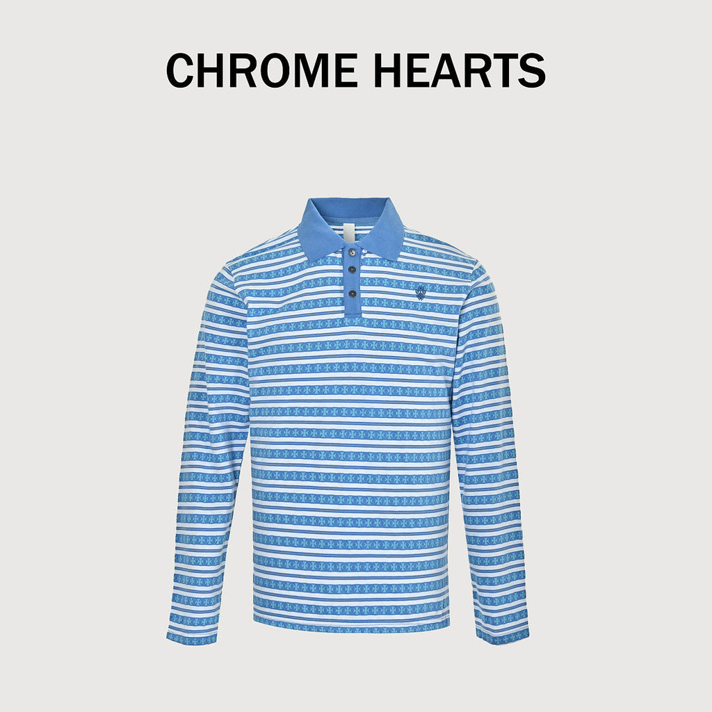 Chrome Hearts Long-Sleeve Top 023 - White / Blue - view 50