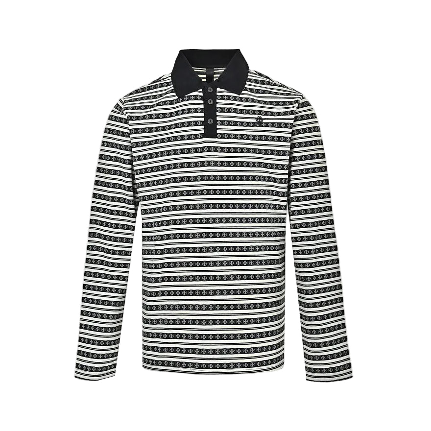 Chrome Hearts Long-Sleeve Top 023 - White / Black - view 38