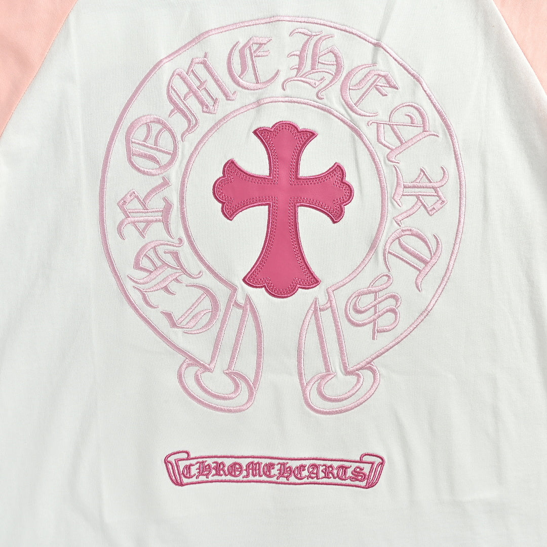 Chrome Hearts Long-Sleeve Top 022 - White / Pink - view 3