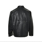 Chrome Hearts Leather Jacket 012 - Charcoal - view 1