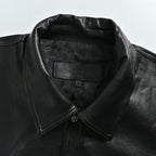 Chrome Hearts Leather Jacket 012 - Charcoal - view 6