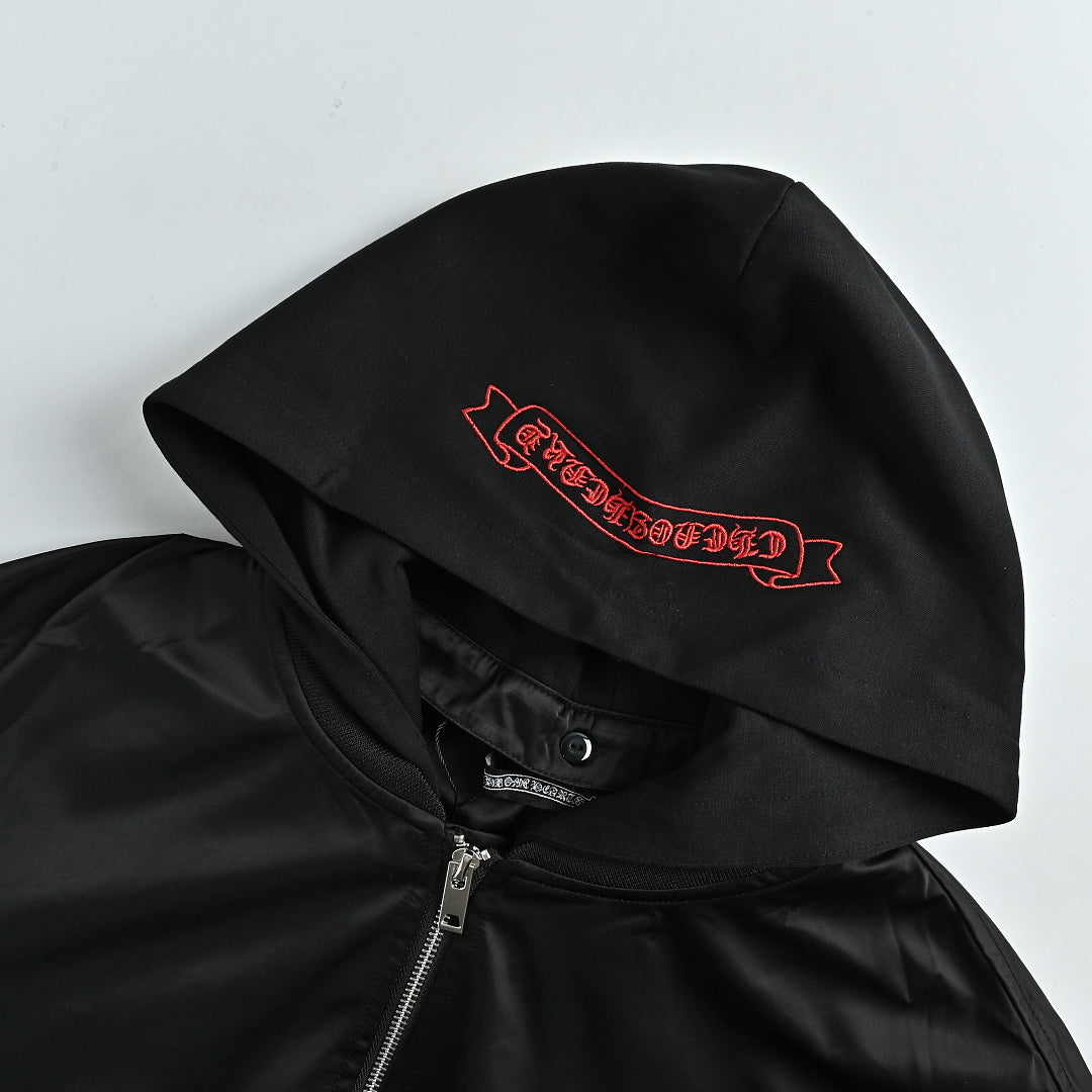 Chrome Hearts Hoodie 011 - Charcoal - view 6