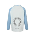 Chrome Hearts Long-Sleeve Top 008 - White / Light Blue - view 9