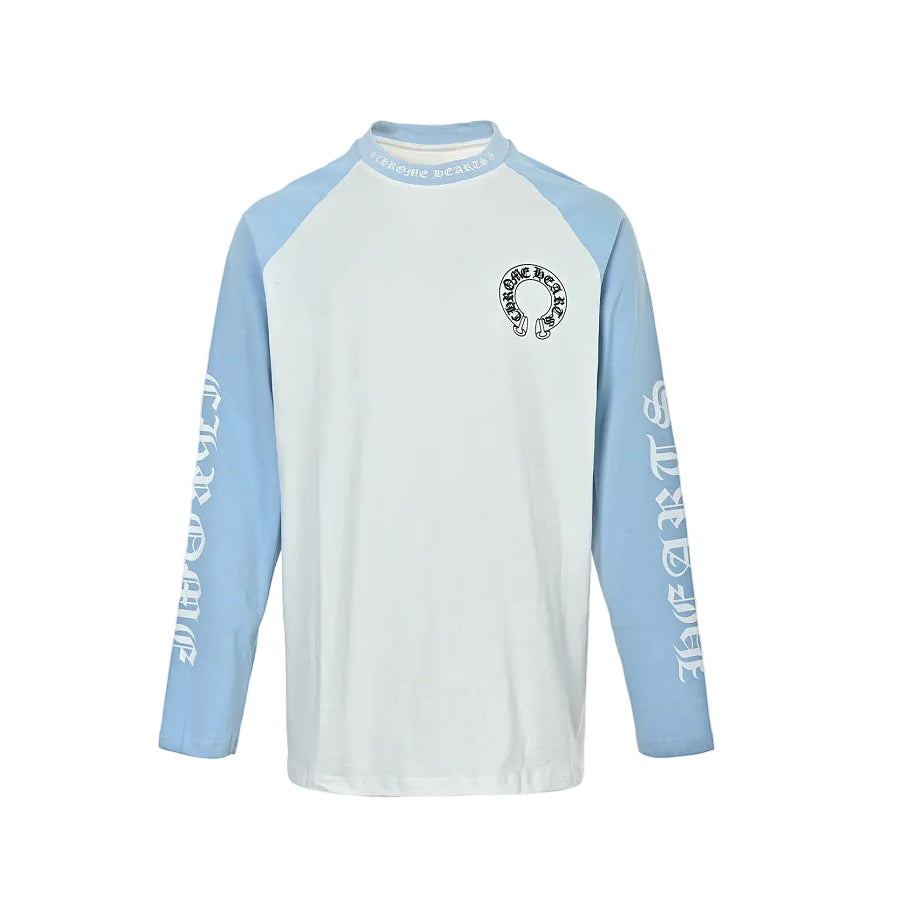 Chrome Hearts Long-Sleeve Top 008 - White / Light Blue - view 10