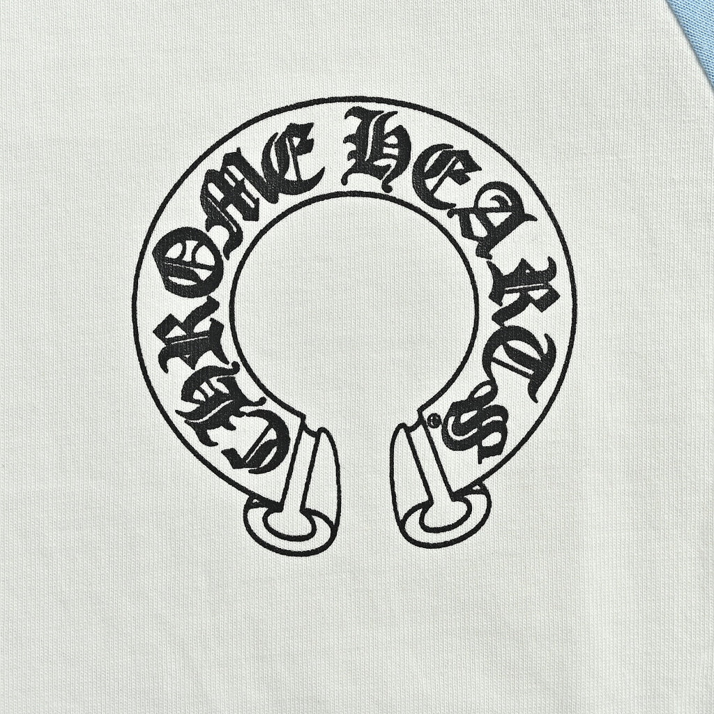 Chrome Hearts Long-Sleeve Top 008 - White / Light Blue - view 12