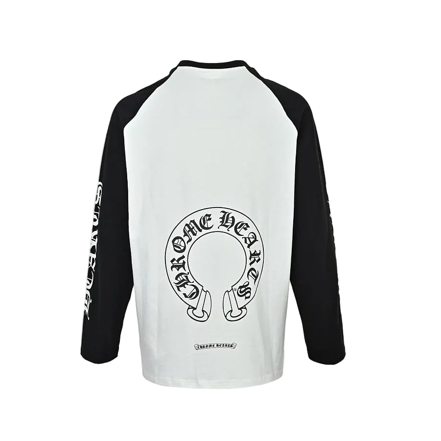 Chrome Hearts Long-Sleeve Top 007 - White / Black - view 1