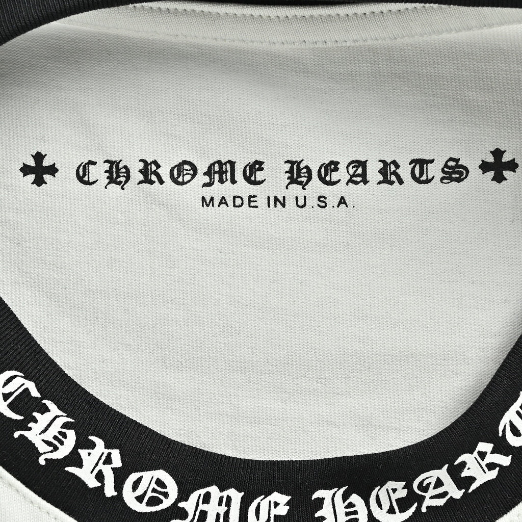 Chrome Hearts Long-Sleeve Top 007 - White / Black - view 5