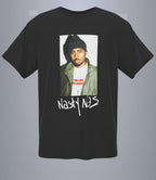 款号800#p40💰 Supreme FW17 Nas Tee Black 说唱歌手图案短袖T恤男女同款 宽松版型 采用260克精梳棉双纱 从面料到辅料全部三标齐全跟足ZP 进口松井公司浆料印花 - view 2
