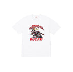 M110#p40💰 Supreme x DUCATI 联名款SS24 WEEK16 BIKE TEE摩托车印花图案短袖T恤男女同款 DUCATI 联名款 > 宽松版型 采用260克精梳棉双纱 从 - view 5