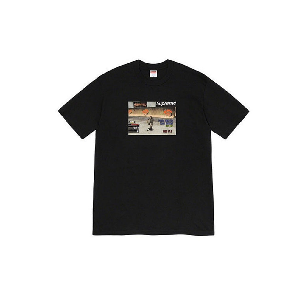 款号M116#p40💰 Supreme Week 5 x Thrasher 联名款 Game Tee 休闲圆领印花游戏短袖T恤 男女同款 宽松版型 采用260克精梳棉双纱 从面料到辅料全部三标齐全 - view 6