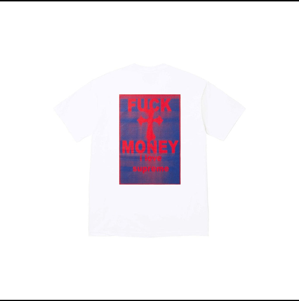 款号M115#p40💰 Supreme FW24 WEEK1 Money Tee 背面字母十字架印花棉质短袖T恤 男女同款 宽松版型 采用260克精梳棉双纱 从面料到辅料全部三标齐全跟足ZP 进口 - view 5