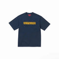 款号M124#p40💰 Supreme SS25 WEEK1 Satin Appliqué S/S Top 胸前徽标logo短袖T恤 男女同款 宽松版型 采用260克精梳棉双纱 从面料到辅料全部三 - view 1