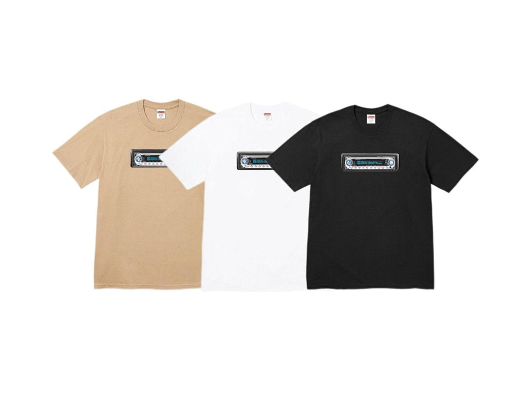 款号M126#p40💰 Supreme SS25 WEEK1 Receiver Tee 胸前徽标图案圆领短袖T恤 男女同款 宽松版型 采用260克精梳棉双纱 从面料到辅料全部三标齐全跟足ZP 进口松 - view 4