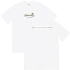 款号M140P40💰 Sup 22FW Warning Tee警告警示禁止标语Logo短袖新款情侣T恤宽松 宽松版型 采用260克精梳棉双纱 从面料到辅料全部三标齐全跟足ZP 进口松井公司浆料印花 - view 1