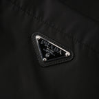 PRADA Nylon Short-Sleeve Shirt | Black | 2026 New Collection